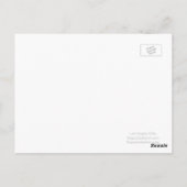 Verheiratet in Fabulous Las Vegas Postkarte (Rückseite)