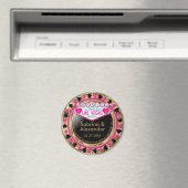 Verheiratet in Las Vegas - Danke - Pink Magnet (In Situ (Geschirrspüler))