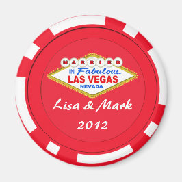 Verheiratet in Las Vegas Magnet