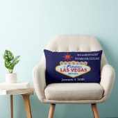 Verheiratet in Las Vegas Throw Kissen (Stuhl )
