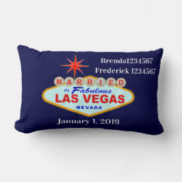 Verheiratet in Las Vegas Throw Kissen