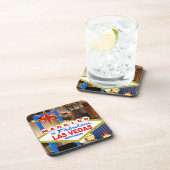 Verheiratet in LAS VEGAS-Untersetzer Getränkeuntersetzer (Rechte Seite)