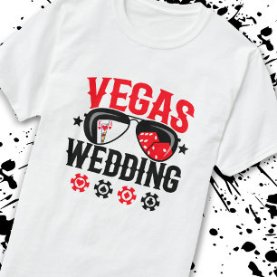 Verheiratet in Las Vegas - Vegas Wedding Party T-Shirt