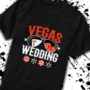 Verheiratet in Las Vegas - Vegas Wedding Party T-Shirt