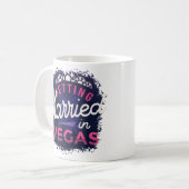 Verheiratet in Vegas Bride Kaffeetasse (Vorderseite Links)