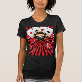Verheiratet in Vegas Poker Chip T - Shirt