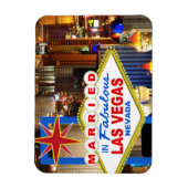 Verheiratet in Vegas Refridgerator Magnet (Vertikal)