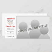 Verheiratet in Vegas Save the Date (Vorne/Hinten)