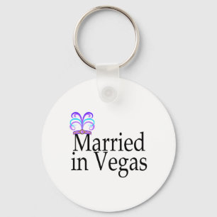 Verheiratet in Vegas Schlüsselanhänger