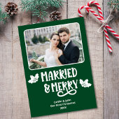 Verheiratet Merry 1. Weihnachten Neu verheiratetes