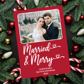 Verheiratet Merry 1. Weihnachten Neu verheiratetes