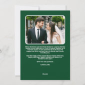 Verheiratet Merry 1. Weihnachten Neu verheiratetes (Rückseite)