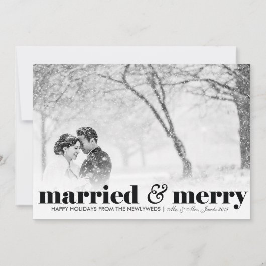 Verheiratet & Merry | Hochzeiten | Weihnachten (Vorderseite)