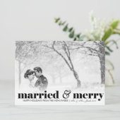 Verheiratet & Merry | Hochzeiten | Weihnachten (Stehend Vorderseite)