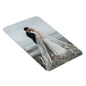 Verheiratet Merry Newlywed Christmas Foto Magnet (Rechte Seite)