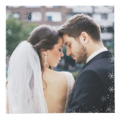 Verheiratet Merry Newlywed First Christmas Green F Würfel (Rechts)