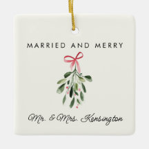 Verheiratet & Merry Personalisiertes frisch verhei