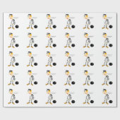 Verheiratet mit Kindern Geschenkpapier (Flach)