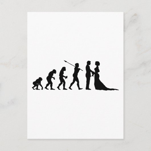 Verheiratet Postkarte (Vorderseite)