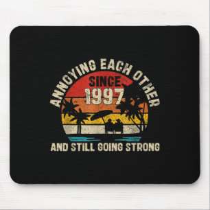 Verheiratet seit 1997 28 Jahre Mousepad