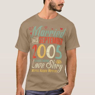 Verheiratet seit September 2005: Niemals beendet L T-Shirt