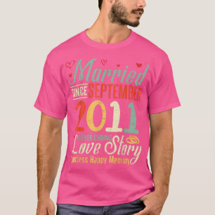Verheiratet seit September 2011: Niemals Ende der T-Shirt