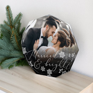 Verheiratet & Strahlend   Weihnachtshochzeit Fotoblock