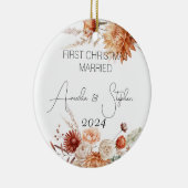 Verheiratet Terracotta auf dem Lande Keramik Ornament (Rechts)