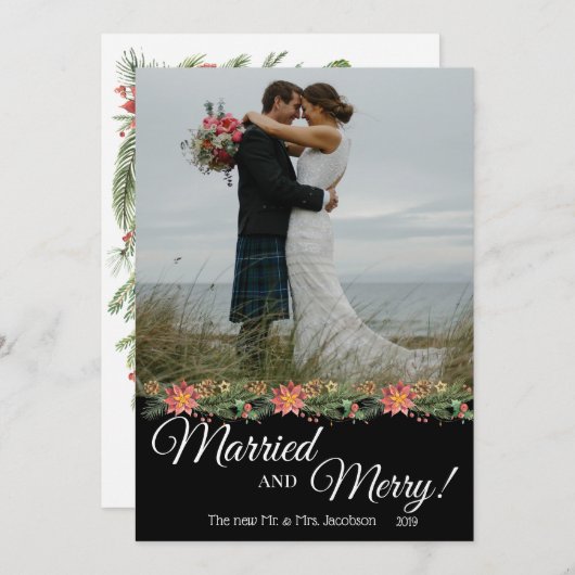 Verheiratet und froh! - Hochzeitsstift - zweiseiti (Vorne/Hinten)