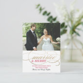 Verheiratet und froh | Weihnachten (Stehend Vorderseite)