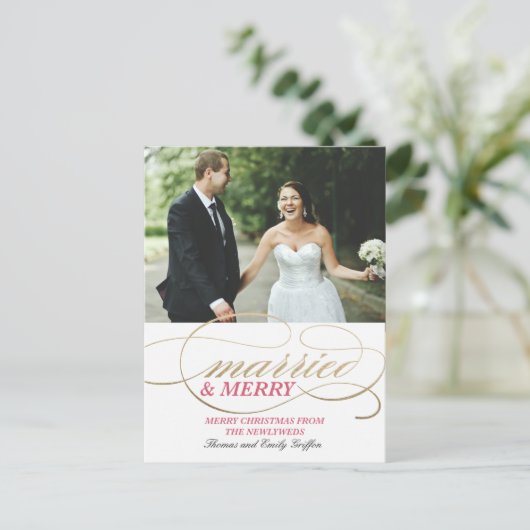 Verheiratet und froh | Weihnachten (Stehend Vorderseite)