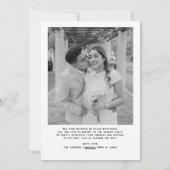 Verheiratet und hell Bow Foto Weihnachten Neuaufla (Rückseite)