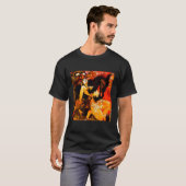 Verheiratet von Satan Halloween Monster Horror Mov T-Shirt (Vorne ganz)