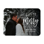 Verheiratet werden und ganz bestimmt Save the Date Magnet (Horizontal)