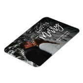 Verheiratet werden und ganz bestimmt Save the Date Magnet (Linke Seite)