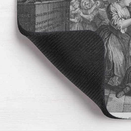 Verheiratet zu einem alten Mädchen Mousepad (Ecke)