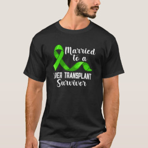 Verheiratet zu einem Lebertransplantat Organrezept T-Shirt