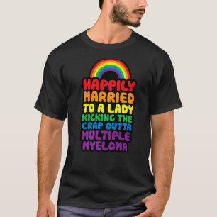 Verheiratet zu Lady Kicking Crap Outta Multiple My T-Shirt