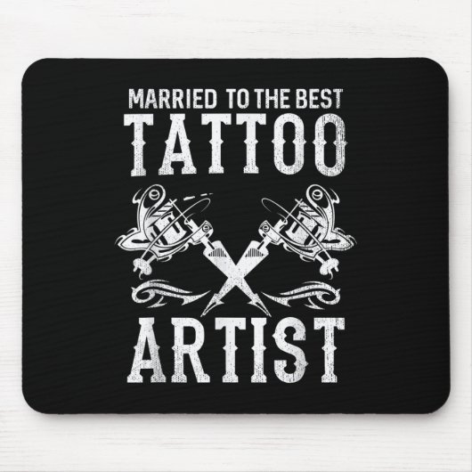 Verheiratet zur besten Ehefrau oder Musikkapelle d Mousepad (Vorne)