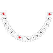 Verheiratete Dekorationen für das abschienende Aut Wimpelkette (Alle)