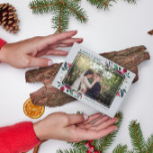 Verheiratete Familienfeiern Feiertagskarte