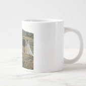 Verheiratete Foto Collage Tasse für Hochzeiten (Rechts)