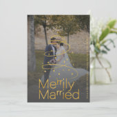 Verheiratete, frisch vermählte Weihnachten (Stehend Vorderseite)