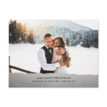 Verheiratete Heiratsankündigung