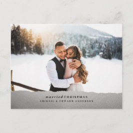 Verheiratete Heiratsankündigung Postkarte