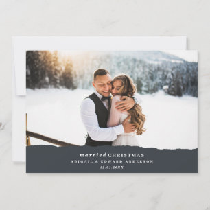 Verheiratete Hochzeitsankündigung