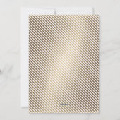 Verheiratete Hochzeitsankündigung Feiertagskarte (Rückseite)