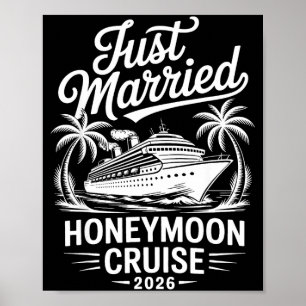 Verheiratete Hochzeitsreise Kreuzfahrt 2026 Tropis Poster