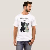 Verheiratete Katzen 2025 T-Shirt (Vorne ganz)