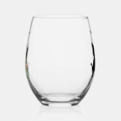 Verheiratete Katzen 2025 Weinglas Ohne Stiel (Links)